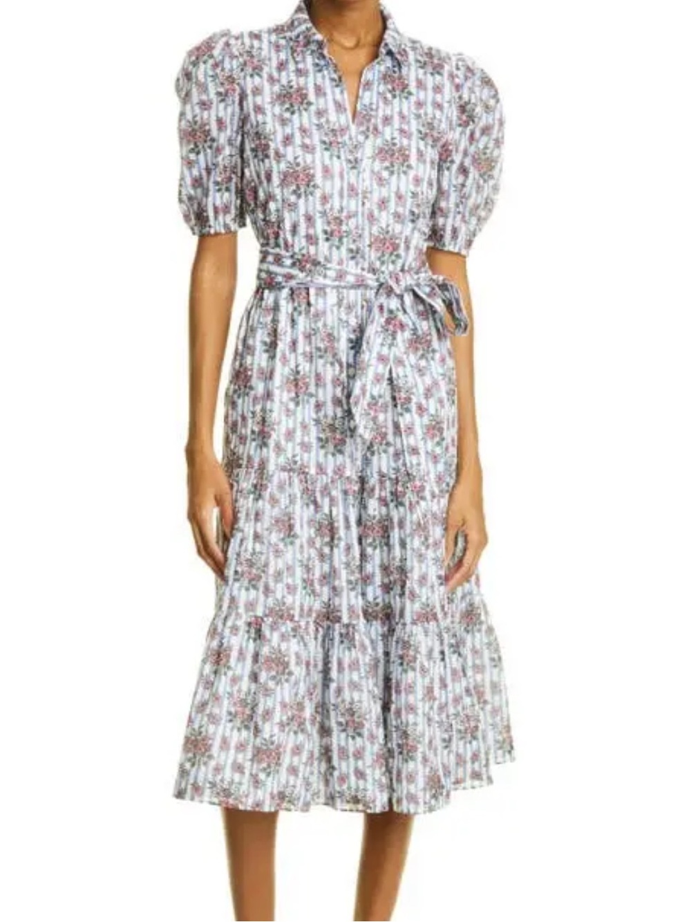 Veronica Beard Eunice Midi Dress — size 8